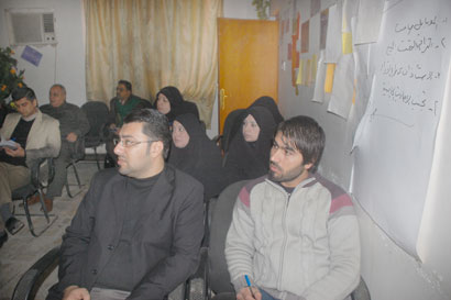 ورشة عمل لمنظمات المجتمع المدني بكربلاء :انشاء موقع خاص لتفعيل التواصل مع مجلس النواب العراقي