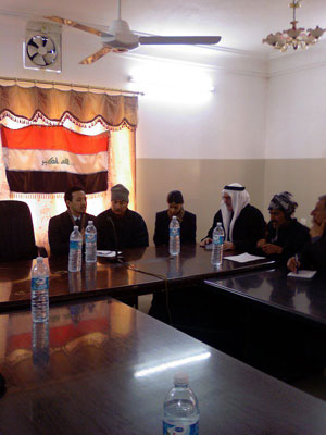 موفد الأمم المتحدة لموقع نون : سنبحث عودة المهجرين إلى تلعفر ونريد ان تكون تلعفر نموذجا لعودة المهجرين