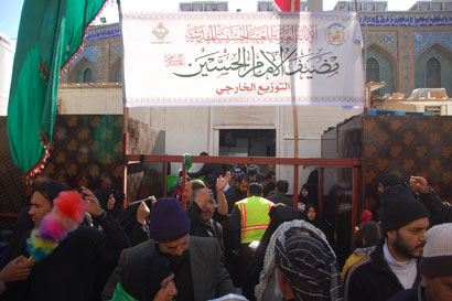 مضيف العتبة الحسينية المقدسة :انفقنا اكثر من مليار دينار خلال الزيارة الاربعينية الماضية