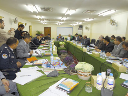 اختتام المؤتمر التقييمي لاداء الدوائر الخدمية والامنية خلال زيارة الاربعين في العتبةالعباسية المقدسة