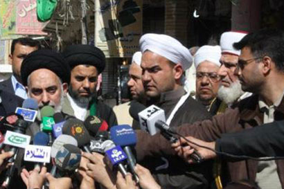 رئيس مؤسسة الامام الشافعي: المرجع السيستاني اكد على تلاحم الشعب العراقي للقضاء على الارهاب في البلاد