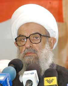 نائب رئيس المجلس الاسلامي الشيعي اللبناني ينتقد قوى الامن البحرينية بالتعامل الوحشي مع المتظاهرين بالبحرين