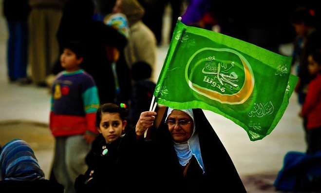 بالصور :احتفالات الاعظمية بالمولد النبوي الشريف