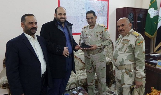 عمليات الفرات الاوسط تنشأ خندقا من جهة الرحالية والنخيب لمنع التسلل والاختراقات الى كربلاء