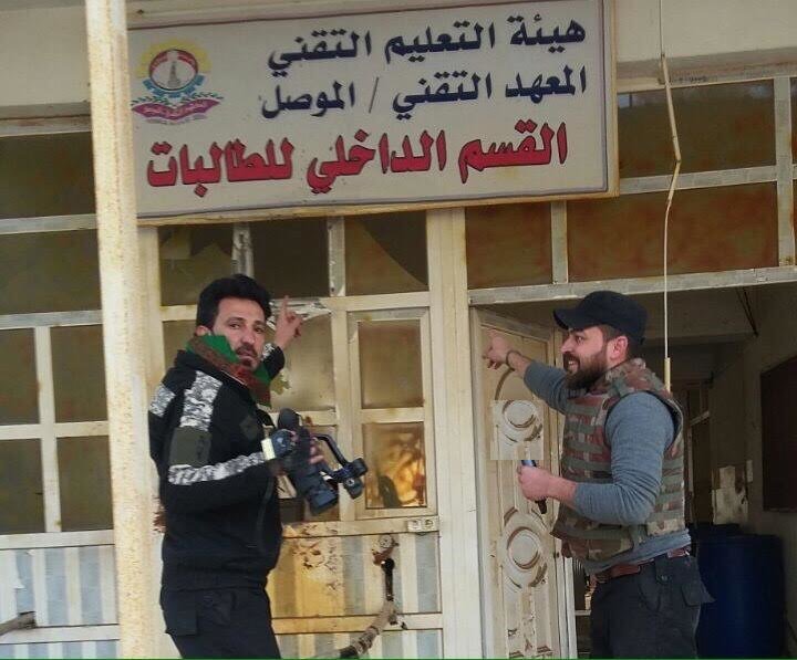 قوات مكافحة الإرهاب تحرر الكلية التقنية والأقسام الداخلية لجامعة الموصل