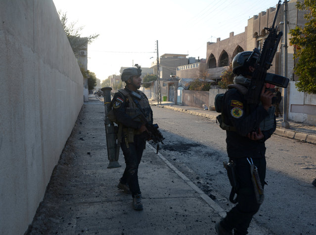 قوات مكافحة الاٍرهاب تقتحم جامعة الموصل