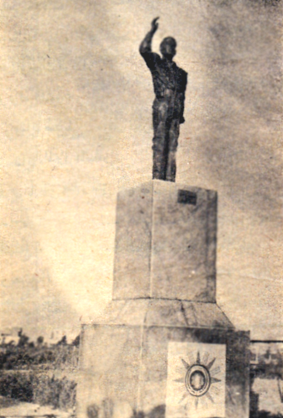 الكشف عن مكان لبقايا تمثال عبد الكريم قاسم في كربلاء