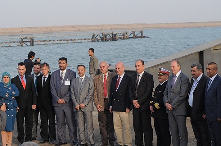 تقرير مصور عن الجولة الميدانية لوفد منظمة IMO  في البصرة