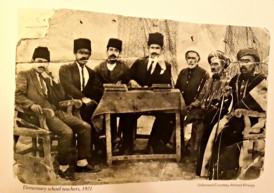 شاهد بالصورة :معلمو السليمانية عام 1921