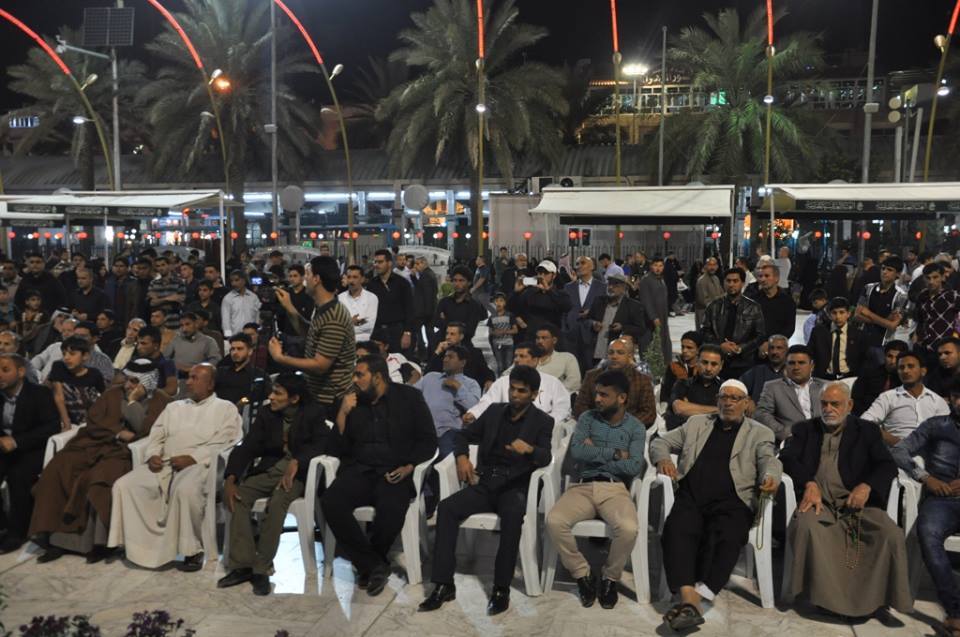 كربلاء: مهرجان "تلبية نداء المرجعية" دعما للحشد الشعبي والقوات الامنية