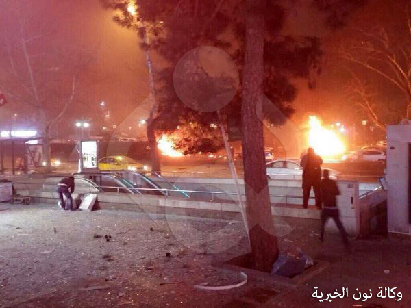 بالفيديو: قتلى وجرحى بإنفجار وسط العاصمة التركية أنقرة
