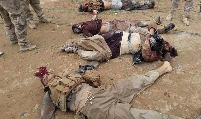 مصير مرتزقه البغدادي الذين اعتدوا على مصفى بيجي