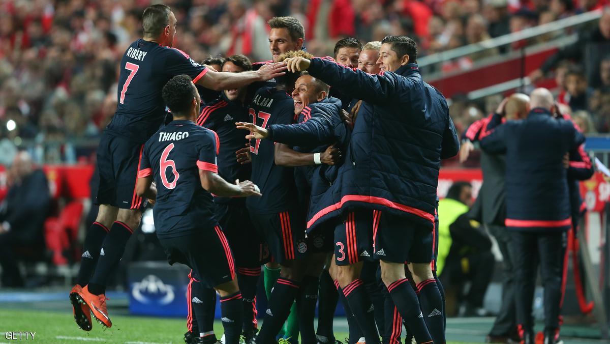 بايرن ميونيخ إلى نصف نهائي "أبطال أوروبا"