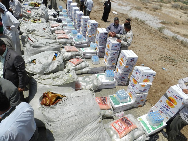 عتبات كربلاء المقدسة ترسل وفدا لاغاثة المنكوبين في محافظتي ميسان وواسط "تقرير مصور"