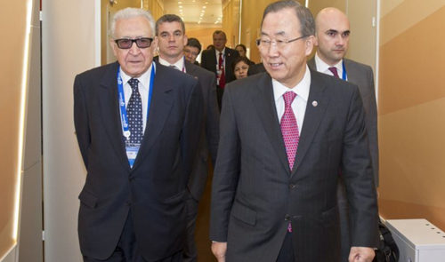 الإبراهيمي يغادر منصبه كمبعوث لسوريا