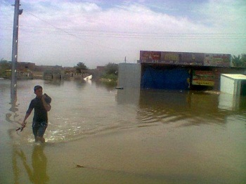 تصريف 50 بالمئة من مياه أبو غريب