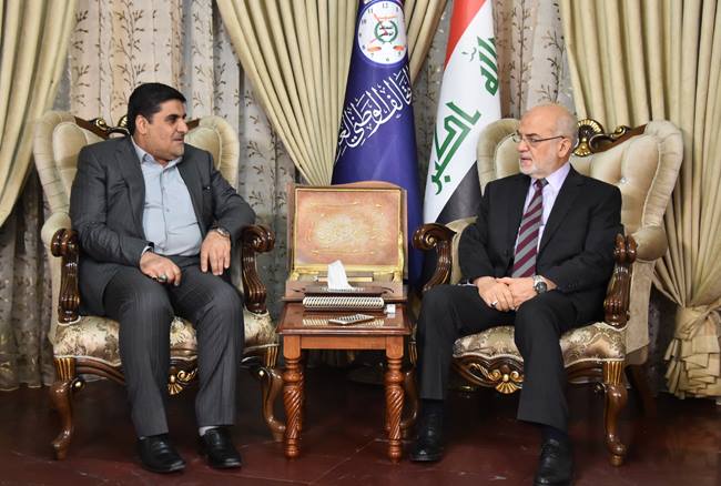 الجعفري يبلغ وفدا من بدر بضرورة "تقوية" التحالف الوطني والابتعاد عن "التفرقة"