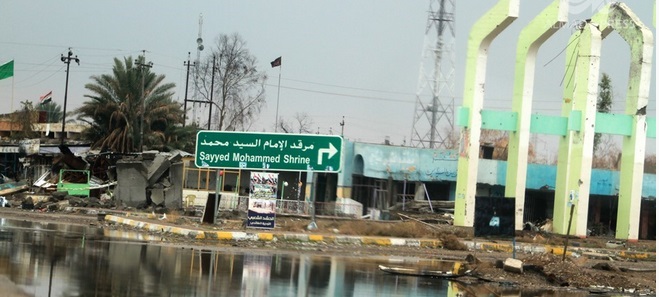 مقتل اربعة انتحاريين لدى محاولتهم استهداف مرقد سيد محمد بقضاء بلد