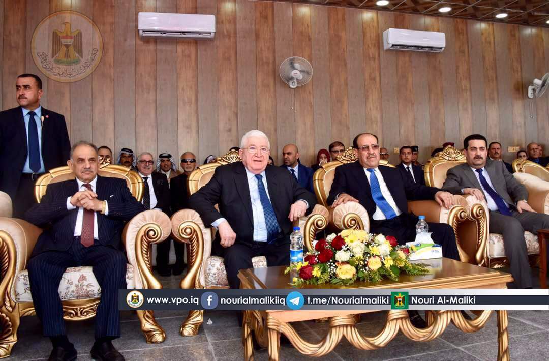 رئيس الجمهورية يدعو من النجف لتحقيق المصالحة المجتمعية وقطع الطريق أمام "الجماعات التكفيرية"