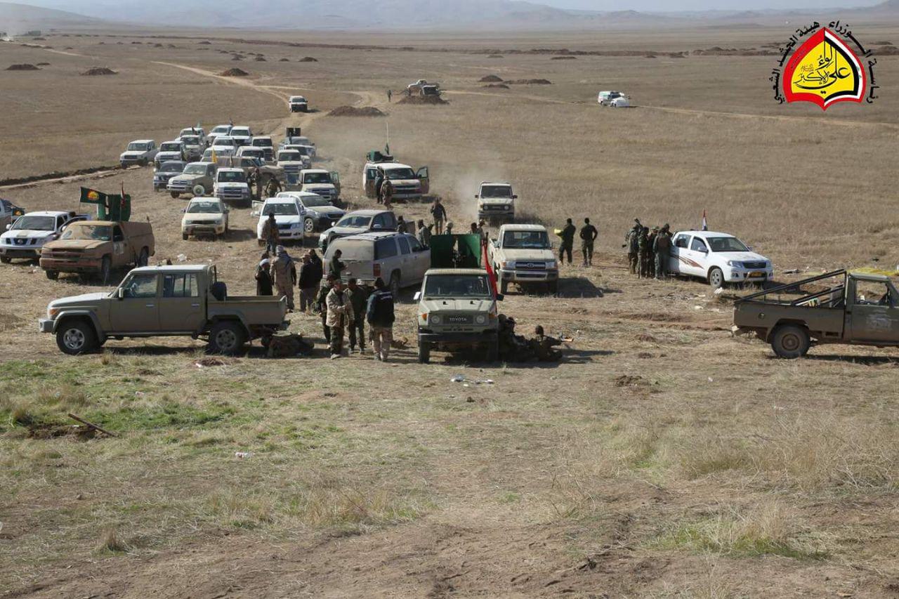 لواء علي الاكبر يحرر قريتين ويستقبل 1500 نازح شمال القيروان