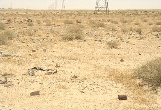 اكتشاف حقل ألغام ضخم في السماوة قرب الحدود السعودية