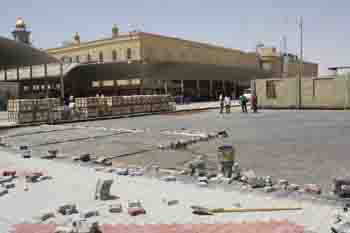 انشاء مصلى جوار العتبة العلوية المقدسة على مساحة 1400 م2 بطابقين تحت الارض ومسقف