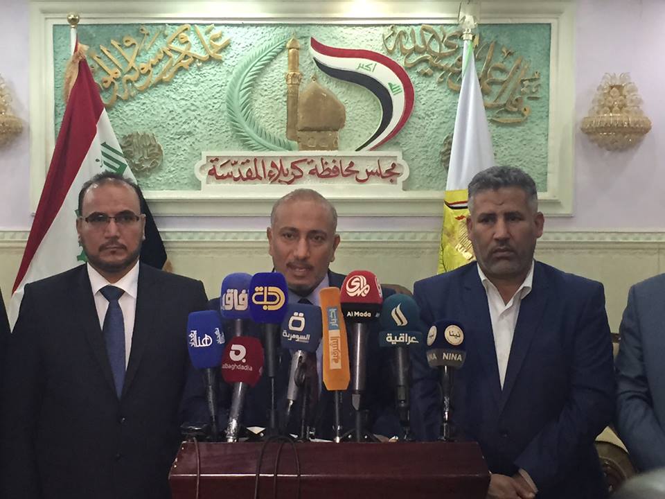 بالفيديو: حكومة كربلاء تقرر عدم ارسال جباية الكهرباء الى الوزارة