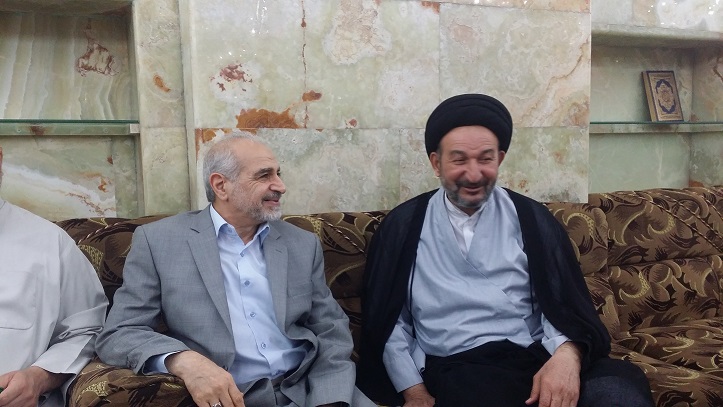 الحكيم :تباحثنا مع العتبة العلوية تفعيل  مشروعين كبيرين يوفر العمل للمئات من الأيدي النجفية العاملة