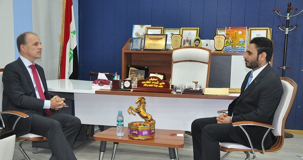 السفير الهولندي بالعراق يبحث في البصرة فتح قنصلية لبلاده