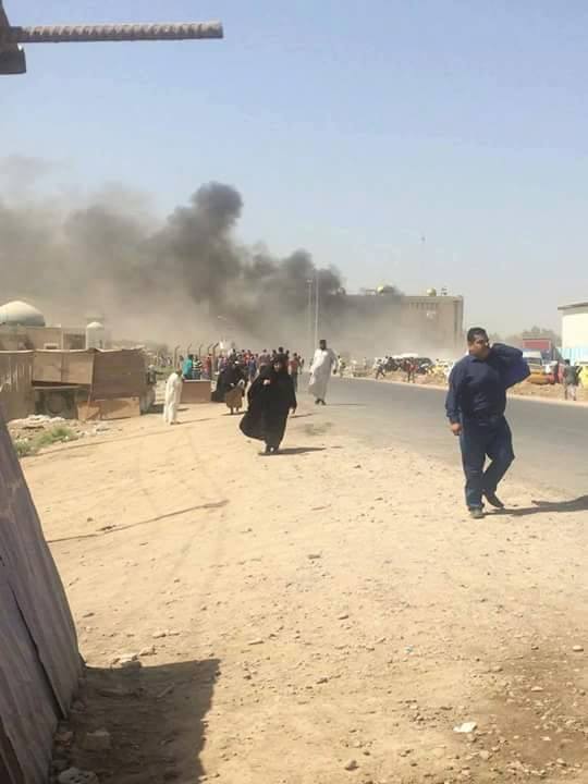 انفجار سيارة مفخخة في مدخل الشعب شمالي بغداد