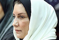 ممثلة ايرانية ادت دور (زوجة المختارالثقفي )  زارت فضائية كربلاء