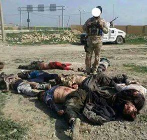 بالصور :مقتل اكثر من 150 داعشي على يد طيران التحالف بعد محاولتهم اقتحام محافظه كركوك