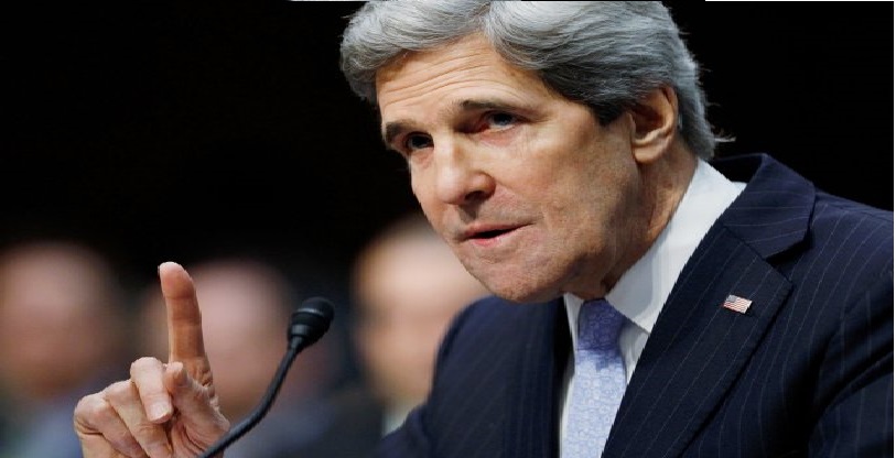 كيري يستهجن طلب حكومة الانبار ويقول: أن العراقيين في الأنبار هم من عليهم "القتال لاستعادتها"