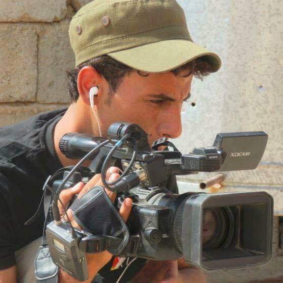 اصابة مصور قناة كربلاء الفضائيه احمد الساعدي خلال عمليات تحرير قضاء بيجي