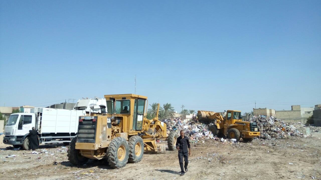 بلدية كربلاء رفع 6500 طن خلال زيارة العاشر من محرم الحرام