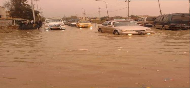 الأنواء الجوية: أمطار غزيرة في المحافظات الجنوبية ابتداء من السبت ولثلاثة ايام