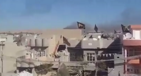 بالفيديو: حرق محال ودور في  طوزخورماتو‬ ‫