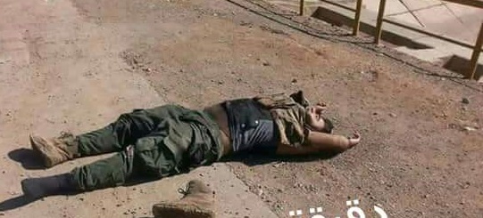 بالصور:ميلشيات كردية تقتل الحشد الشعبي في الطوز