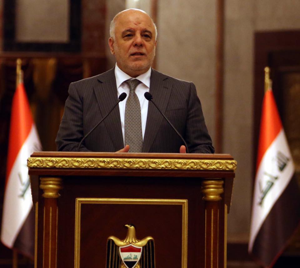 العبادي: توفير الكهرباء 24 ساعة يتطلب تطبيق نظام جباية محكم