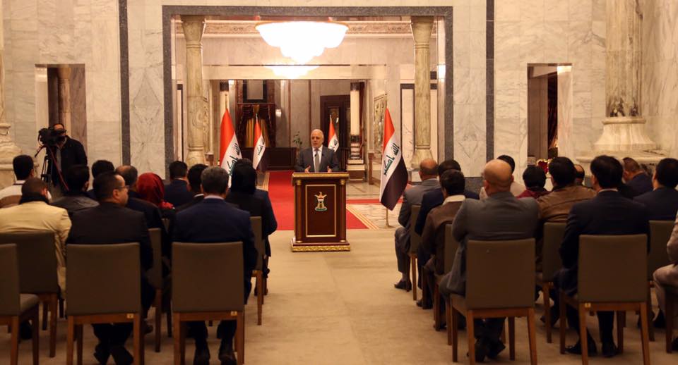 العبادي: التفجيرات التي حصلت في أكثر من دولة دليل على أن الارهاب لم يستثن احداً