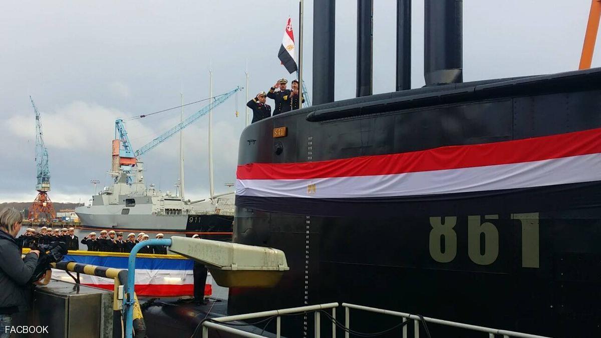 مصر تتسلم أول غواصة حديثة من ألمانيا