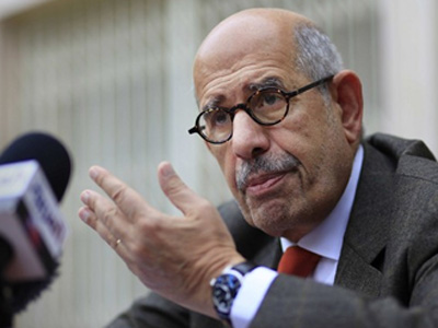 البرادعي: اذا اصبحت رئيسا لمصر سارجع العلاقات  مع ايران