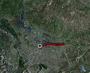 عشيرة مدير ناحية غماس تحرق مكتب الشهيد الصدر في الناحية وتطالب بحل عشائري