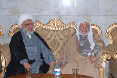 رئيس ديوان الوقف الشيعي يزورالعتبة الحسينية  ويعلن استعداد الديوان لتمويل المشاريع الكبيرة التي تقيمها العتبات المقدسة والتي تصب في خدمة الزائرين