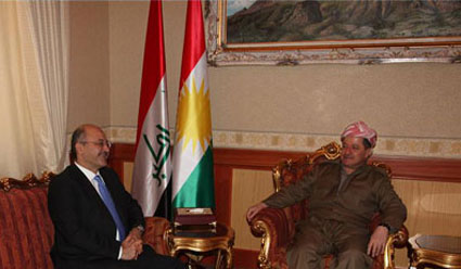 بارزاني: حكومة اقليم كردستان لن تخضع لمطالب احزاب المعارضة