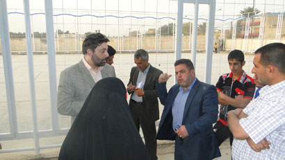 محافظة الكوت تستقبل وفد يمثل رئيس جمهورية ايران الاسلامية الاقتصادي وفتح مكتب تنسيقي بالمحافظة