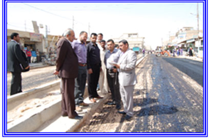 المباشرة بتبليط شارع بكربلاء بقيمة مليار و 896 مليون دينار