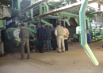 الصناعات الورقة: التعاقد مع شركة فرنسية لتاهيل وتطوير خط الانتاج في معمل البصرة