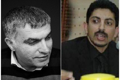 مصادر طبية بالبحرين: الناشطان الحقوقيان نبيل رجب وعبد الهادي خواجة بحالة حرجة نتيجة تعذيبهما بالسجن