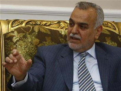 طارق الهاشمي ينسحب غاضبا من اجتماع ائتلاف العراقية